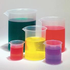 PLASTIC BEAKER SET OF 5, PP